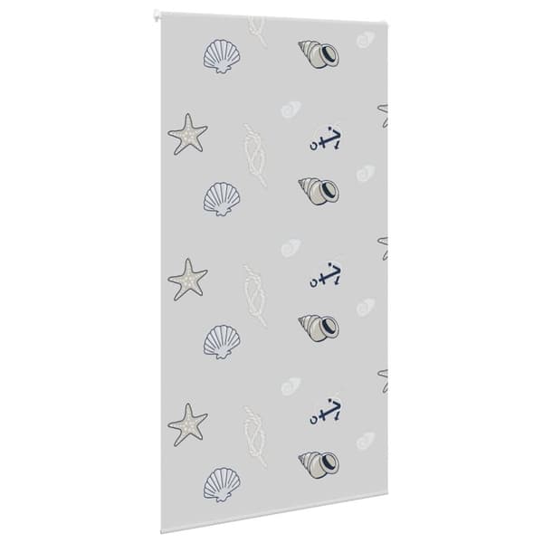 vidaXL Rullgardin för dusch 140x240 cm tyg bredd 136 cm