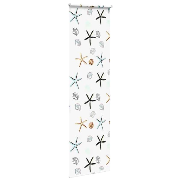 vidaXL Rullgardin för dusch 60x240 cm tyg bredd 56 cm