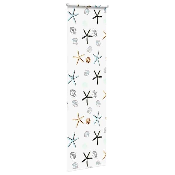 vidaXL Rullgardin för dusch 70x240 cm tyg bredd 66 cm