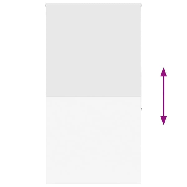 vidaXL Bruserullegardin 120x240 cm Stofbredde 116 cm