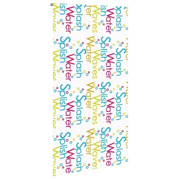 vidaXL Rullgardin för dusch 140x240 cm tyg bredd 136 cm