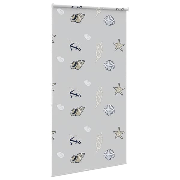 vidaXL Rullgardin för dusch 120x240 cm tyg bredd 116 cm