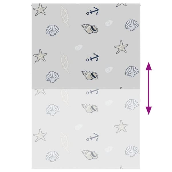 vidaXL Dusjrullgardin 160x240 cm Stoff Bredde 156 cm