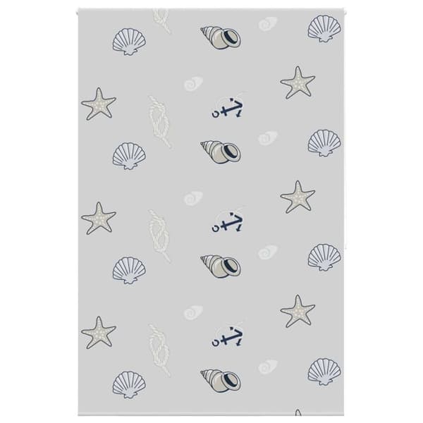 vidaXL Rullgardin för dusch 150x240 cm tyg bredd 146 cm