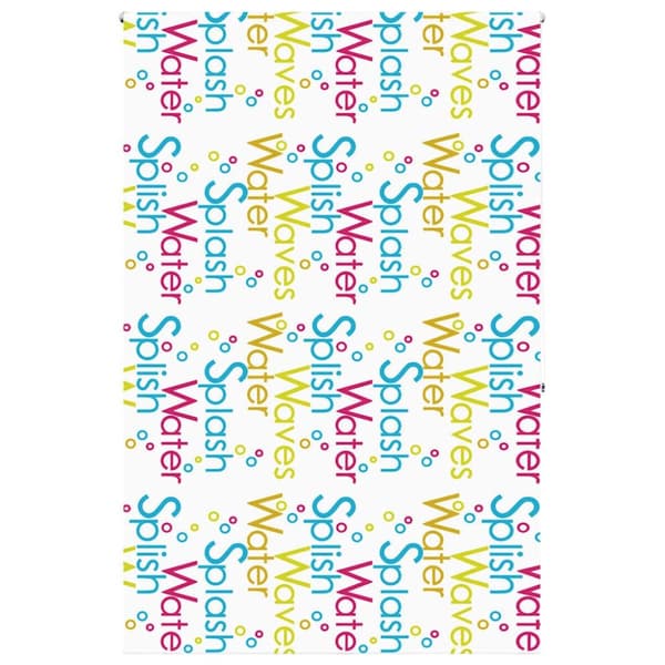 vidaXL Rullgardin för dusch 160x240 cm tyg bredd 156 cm