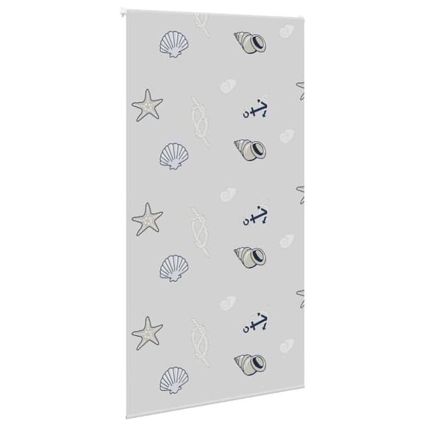 vidaXL Bruserullegardin 130x240 cm Stofbredde 126 cm