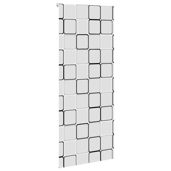 vidaXL Dusjrullgardin 90x240 cm Stoff Bredde 86 cm