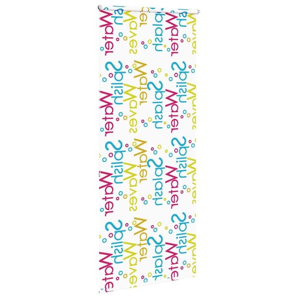 vidaXL Dusjrullgardin 90x240 cm Stoff Bredde 86 cm