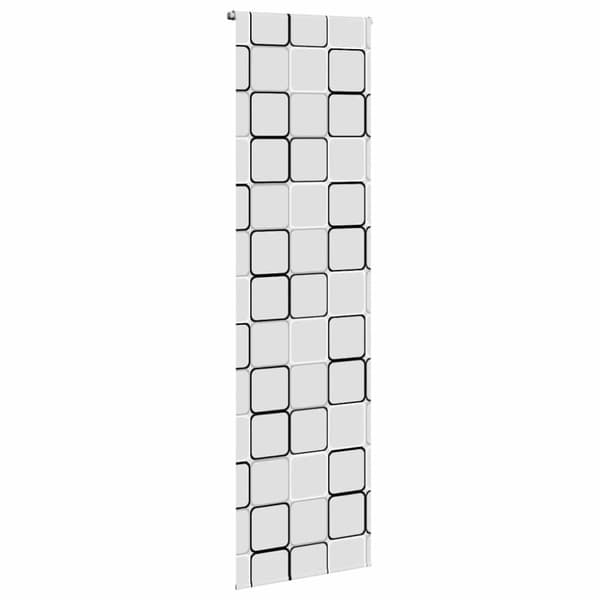 vidaXL Rullgardin för dusch 80x240 cm tyg bredd 76 cm