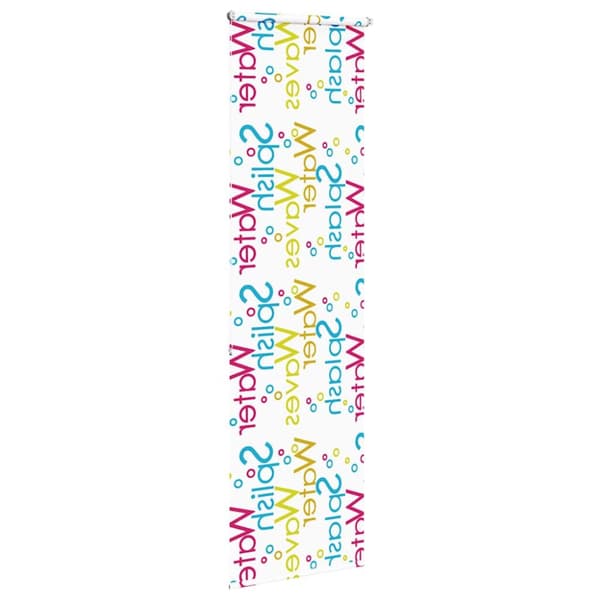 vidaXL Rullgardin för dusch 70x240 cm tyg bredd 66 cm