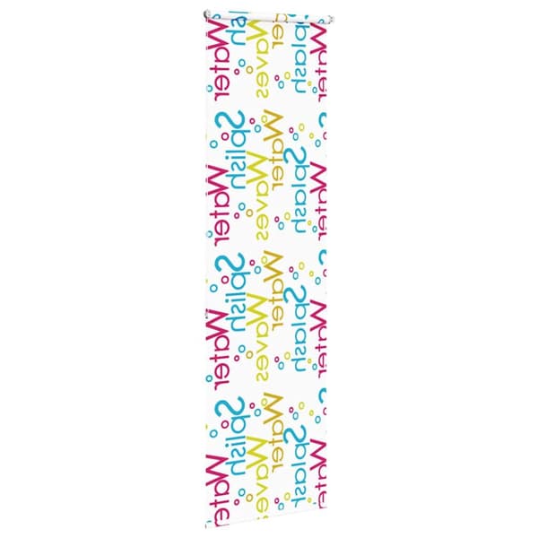 vidaXL Rullgardin för dusch 80x240 cm tyg bredd 76 cm