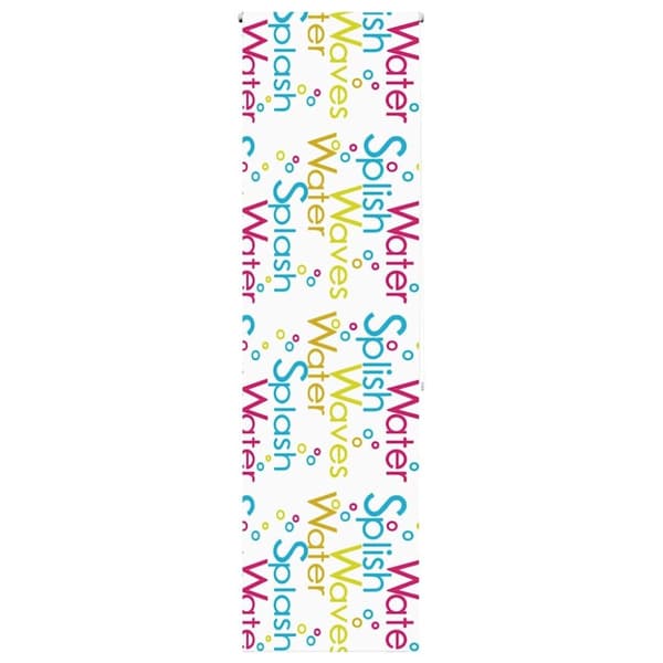 vidaXL Rullgardin för dusch 80x240 cm tyg bredd 76 cm