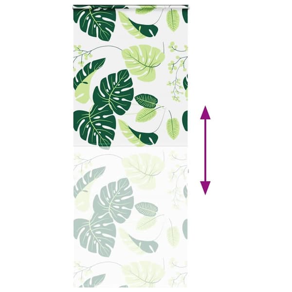 vidaXL Duschrullgardin med kassett 110x240 cm tyg bredd 106 cm