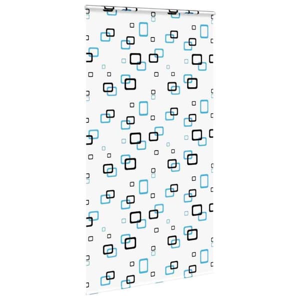 vidaXL Duschrullgardin med kassett 140x240 cm tyg bredd 136 cm