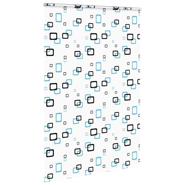 vidaXL Duschrullgardin med kassett 160x240 cm tygbredd 156 cm