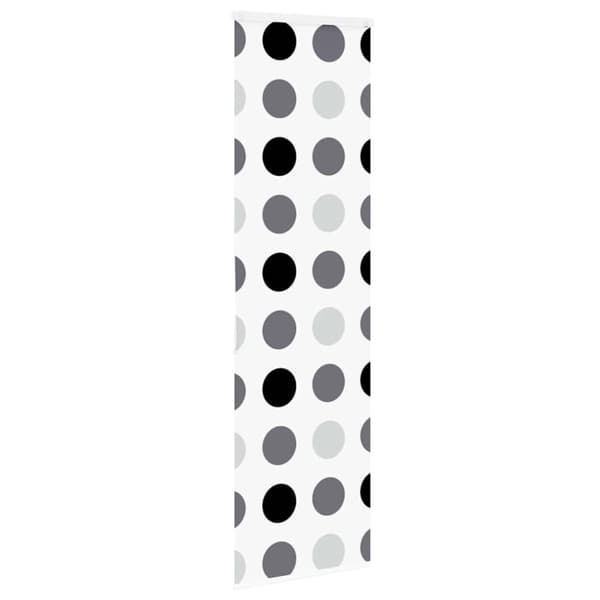 vidaXL Duschrullgardin med kassett 70x240 cm tyg bredd 66 cm