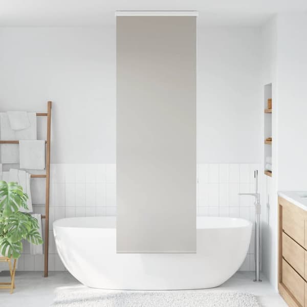 vidaXL Duschrullgardin med kassett 60x240 cm tyg bredd 56 cm