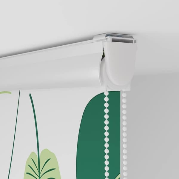 vidaXL Bruserullegardin med kassette 90x240 cm Stofbredde 86 cm