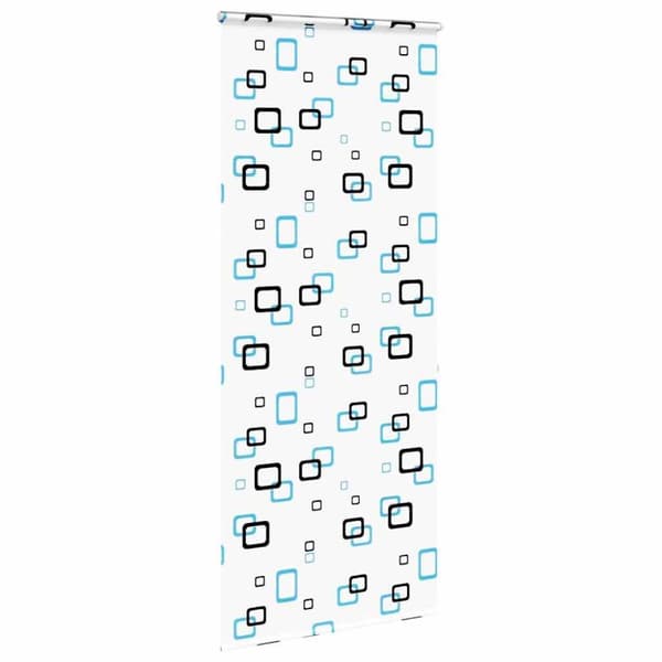 vidaXL Duschrullgardin med kassett 90x240 cm tyg bredd 86 cm