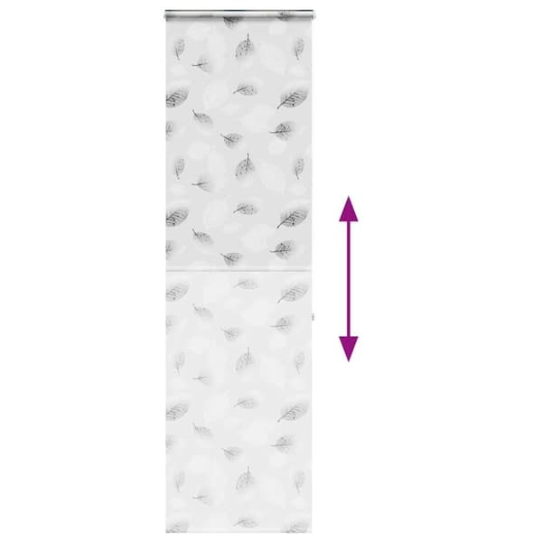 vidaXL Bruserullegardin med kassette 60x240 cm Stofbredde 56 cm