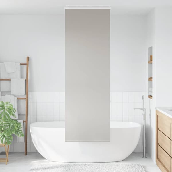 vidaXL Dusjrullgardin med kassett 80x240 cm Stoffbredde 76 cm