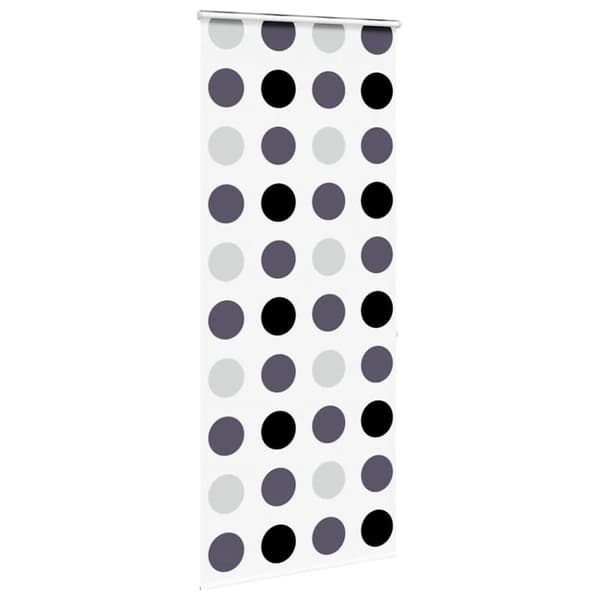 vidaXL Duschrullgardin med kassett 110x240 cm tyg bredd 106 cm