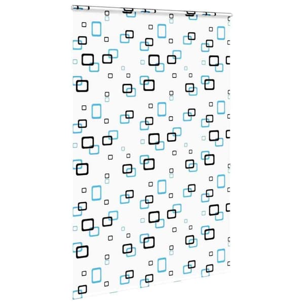 vidaXL Duschrullgardin med kassett 150x240 cm tygbredd 146 cm