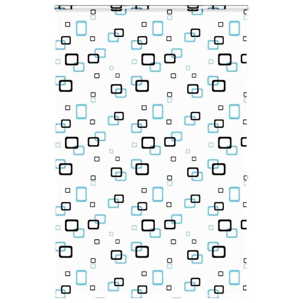 vidaXL Duschrullgardin med kassett 150x240 cm tygbredd 146 cm