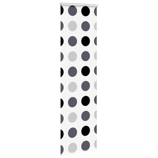 vidaXL Dusjrullgardin med kassett 80x240 cm Stoffbredde 76 cm