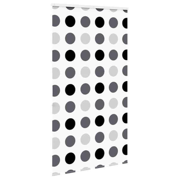 vidaXL Dusjrullgardin med kassett 130x240 cm Stoffbredde 126 cm