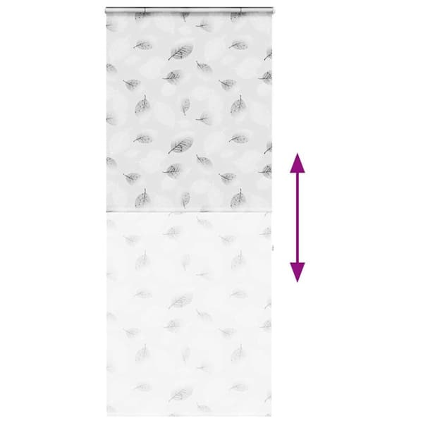 vidaXL Bruserullegardin med kassette 100x240 cm Stofbredde 96 cm