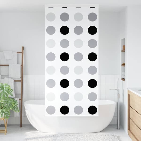 vidaXL Bruserullegardin med kassette 110x240 cm Stofbredde 106 cm