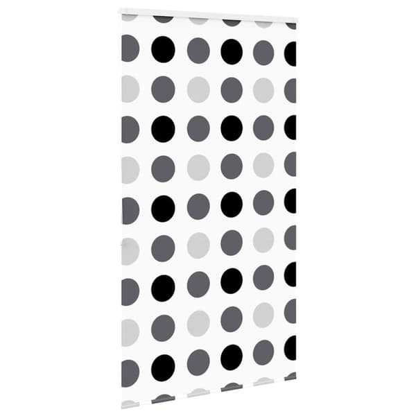 vidaXL Duschrullgardin med kassett 120x240 cm tyg bredd 116 cm