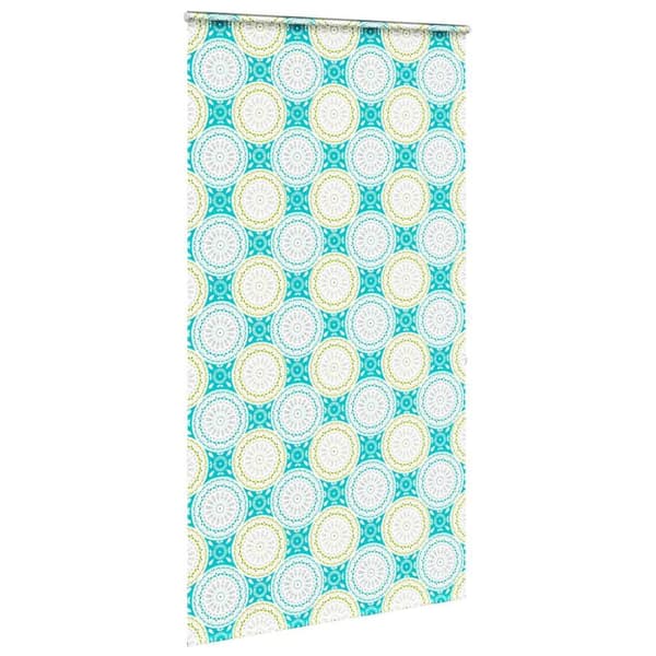 vidaXL Duschrullgardin med kassett 130x240 cm tyg bredd 126 cm