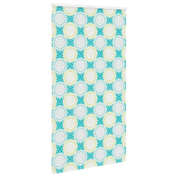 vidaXL Duschrullgardin med kassett 130x240 cm tyg bredd 126 cm