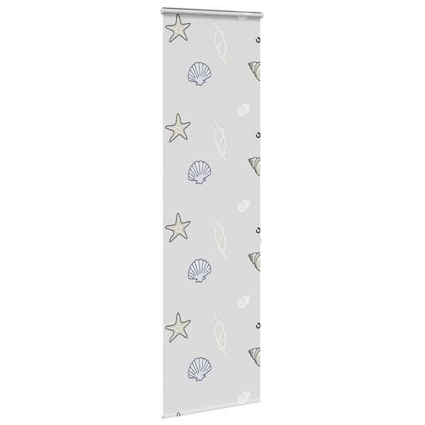 vidaXL Duschrullgardin med kassett 70x240 cm tyg bredd 66 cm