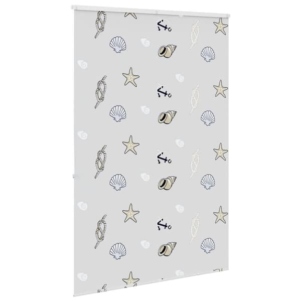 vidaXL Duschrullgardin med kassett 150x240 cm tygbredd 146 cm