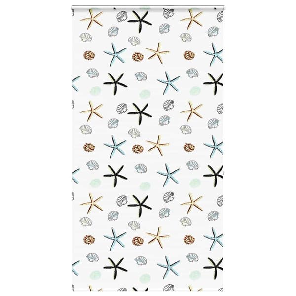 vidaXL Duschrullgardin med kassett 120x240 cm tyg bredd 116 cm