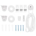 Miniatyrbillede 11 af 11: vidaXL Bruserullegardin med kassette 130x240 cm Stofbredde 126 cm