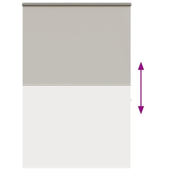 vidaXL Bruserullegardin med kassette 150x240 cm Stofbredde 146 cm
