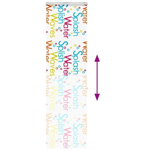 vidaXL Bruserullegardin med kassette 70x240 cm Stofbredde 66 cm
