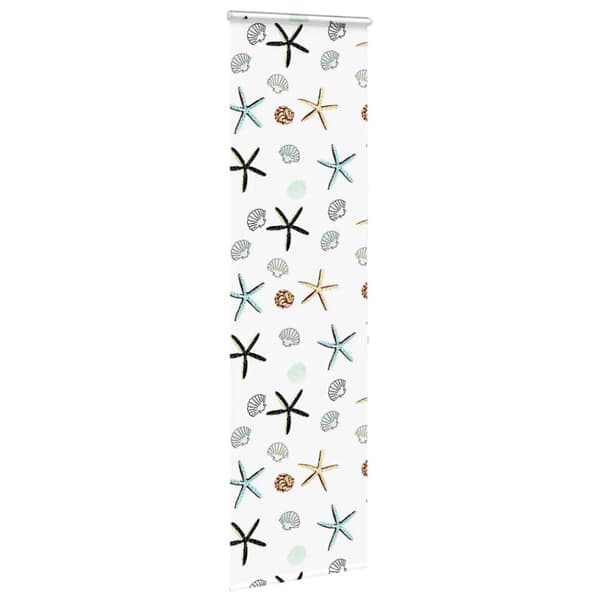 vidaXL Dusjrullgardin med kassett 70x240 cm Stoffbredde 66 cm