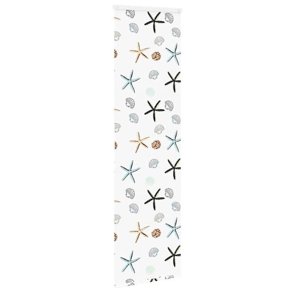 vidaXL Dusjrullgardin med kassett 70x240 cm Stoffbredde 66 cm