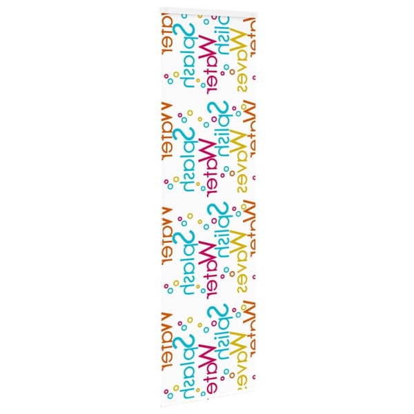 vidaXL Duschrullgardin med kassett 70x240 cm tyg bredd 66 cm