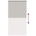 Miniatyrbillede 5 af 11: vidaXL Bruserullegardin med kassette 140x240 cm Stofbredde 136 cm
