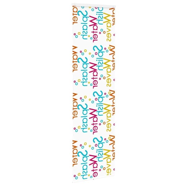 vidaXL Duschrullgardin med kassett 60x240 cm tyg bredd 56 cm