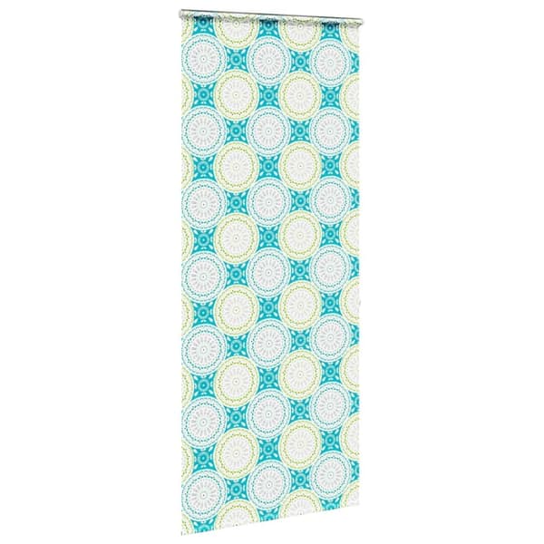 vidaXL Duschrullgardin med kassett 90x240 cm tyg bredd 86 cm