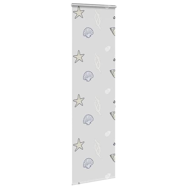 vidaXL Dusjrullgardin med kassett 80x240 cm Stoffbredde 76 cm