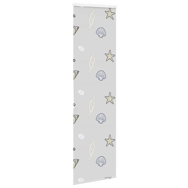 vidaXL Dusjrullgardin med kassett 80x240 cm Stoffbredde 76 cm