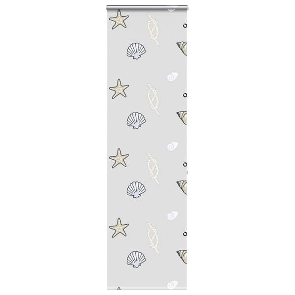 vidaXL Dusjrullgardin med kassett 80x240 cm Stoffbredde 76 cm